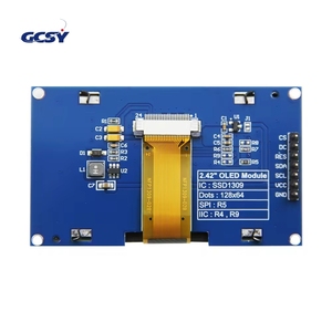2.42 英寸 7 针 OLED 显示屏 128*64 分辨率 SPI IIC 接口 SSD1309 驱动器 OLED 模块 白色 蓝色 黄色 - Product Image 3