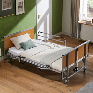 Cama Médica Eléctrica Parcial de Madera con Certificado IEC 60601 para Cuidado de Pacientes en Hogares de Ancianos y Hospitales - Product Image 5