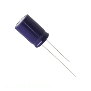 Condensador Original ELXY500ELL331MK20S 330 uF de Aluminio con Orificio Pasante, 330UF 20% 50V, Tipo TH Radial - Product Image 1
