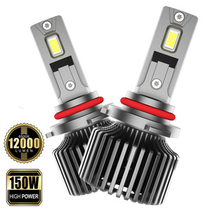 Bombillas LED para Faros Delanteros de Automóvil A8F de 15 Núcleos, 150W, 12000Lm, 6500K, 9-63V, 9006, para Concesionarios de Automóviles Usados y Remodelaciones - Product Image 1