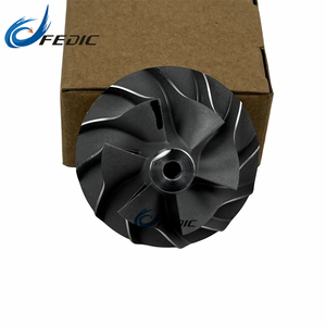Roue de compresseur Turbo GT2056V 757779 pour <span class=keywords><strong>Volvo</strong></span> S60 <span class=keywords><strong>S80</strong></span> V70 XC70 XC90 2.4 <span class=keywords><strong>D5</strong></span> 136Kw 185HP I5D P2 <span class=keywords><strong>2005</strong></span> - Product Image 2
