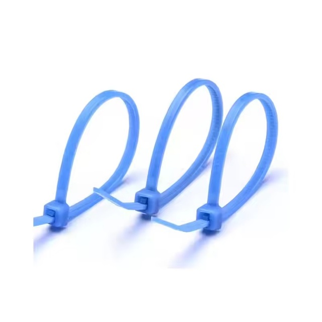HOOYU 94 V0 Flame Retardant Customizable Self-locking ETFE Cable Tie for Solar PV & Industrial Use