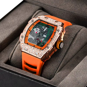 Reloj de Cuarzo ZIDO Business Square con Estilo Moderno, Caja de Aleación de Lujo y Correa de Silicona, Reloj de Cuarzo Elegante para Hombre - Product Image 6