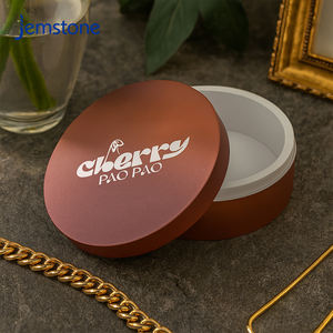 Emballage cylindrique en carton kraft écologique personnalisé pour cosmétiques, parfums, poudres, masques faciaux, crèmes, soins de la peau, bords plats, tube en papier - Product Image 3