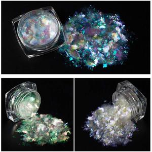 Copos de purpurina irregulares de Camaleón de 11 colores, Nube de brocado ultrafina, tarro de 3G, copos de lámina para <span class=keywords><strong>uñas</strong></span>, polvo de camaleón para manicura - Product Image 3