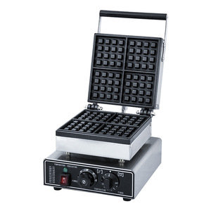 Macchina per Waffle Commerciale a Doppia Testa e <span class=keywords><strong>Forno</strong></span> con Materiale Rinforzato, Riscaldamento Uniforme, Risparmio Energetico, Riscaldamento Elettrico - Product Image 1