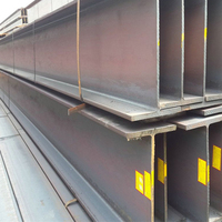 Poutre en acier profilée en H laminée à chaud, type H, fer S235JR A36 A355JR, poutres en acier à faible teneur en carbone pour la construction, poutre en acier de type H