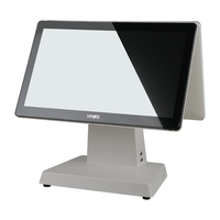 Terminal de Punto de Venta VPOS T1 de 15.6 Pulgadas con Pantalla Táctil, Windows 10/11, Intel I3/I5, Bluetooth/Wi-Fi6