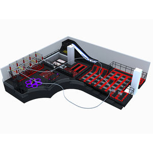 Perlengkapan tempat bermain anak, perlengkapan luar ruangan taman plastik seluncur tanah taman bermain taman hiburan luar ruangan - Product Image 4