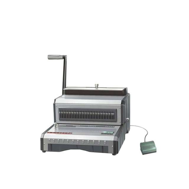 Yps D310 Automatic Double Wire Binding Machine 20mm Wire 0.75KW Power ISO9001 Certified 12-Month Warranty Office School Supplies