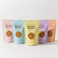 Sachets alimentaires refermables imprimés en gravure, de qualité alimentaire, pour petites entreprises, snacks, chewing-gums et aliments en conserve
