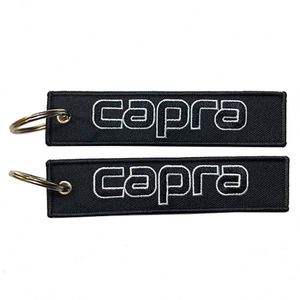 Llavero de Tela con Logotipo Tejido Personalizado, Diseño del Cliente, Bordado por Sublimación, Llavero con Bordado de Anime - Product Image 1