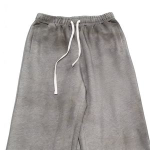 Fabricantes de Calças de Moletom TOP, Calças Personalizadas em French Terry com Impressão Gráfica, Técnicas de Lavagem Ácida e Bordado, Calças Casuais - Product Image 2