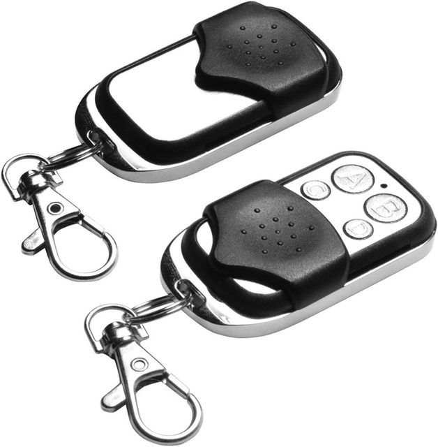 Electric Cloning Universal Gate Garage Door Opener Remote Control Fob 433mhz Replacement Key Fob