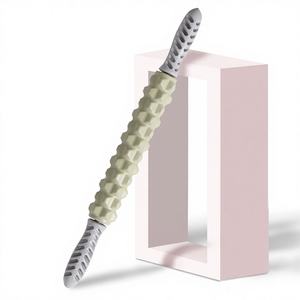 Bâton de massage pour les jambes, rouleau musculaire, outil de fascia, pour les muscles, les tissus profonds, 48 cm, PP + acier, pour les douleurs aux tibias, au dos, aux cuisses - Product Image 3