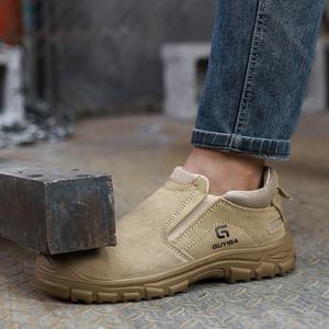 Chaussures <span class=keywords><strong>de</strong></span> sécurité GUYISA, vente directe du fabricant, chaussures <span class=keywords><strong>de</strong></span> sécurité anti-brûlure pour soudeurs, embout en acier - Product Image 4