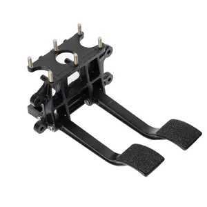 Performance Racing Reverse Mount Swing Cast Aluminum Short Brake Clutch Dual Pedal Assembly