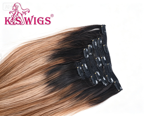 Extensions de cheveux naturels Remy vierges avec clip en dentelle, 12-40 pouces, 7 pièces, 16 clips, extensions de cheveux humains véritables pour femmes. - Product Image 3