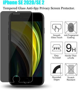 ป้องกันหน้าจอกระจกนิรภัย Anti Spy สําหรับ <span class=keywords><strong>Iphone</strong></span> SE <span class=keywords><strong>2020</strong></span> Vetro Temperato - Product Image 5