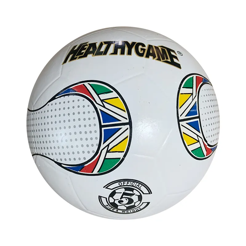 Customized Logo Official Size Rubber Cheap Soccer Balls In Bulk