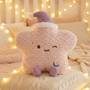 Wholesale Cute Cartoon Bedding Companions for Sleep and Soothing Pillows As Gifts Home Decoration Plush Toys Pillow Cute Design - Product Image 5