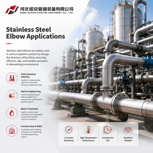 Coudes en acier inoxydable de qualité supérieure, tous standards, personnalisés <span class=keywords><strong>Viega</strong></span> pour systèmes d'irrigation, construction pétrolière et gazière - Product Image 3
