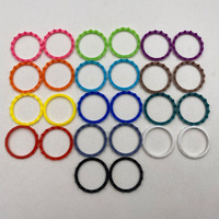 Anneaux de manette en plastique TPU haute résistance pour manette PS5, poignée de remplacement légère, améliorant la prise en main, accessoires de jeu