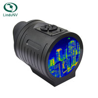 Lunette thermique monoculaire économique à faible luminosité NETD 40mK, 320x240, 12µm, télémètre 1000m