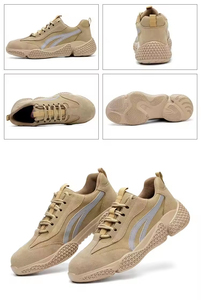 High Quality Unisex Waterproof <b>Work</b> <b>Boots</b> <b>Steel</b> Toe Anti-Oil Anti-Slip Rubber Sole Construction Breathable Safety Light Weight - Product Image 6