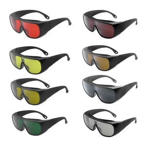 <span class=keywords><strong>Gafas</strong></span> de protección láser industriales 10600nm CO2 láser bloqueo infrarrojo ajuste soldadura láser corte grabado uso profesional - Product Image 1