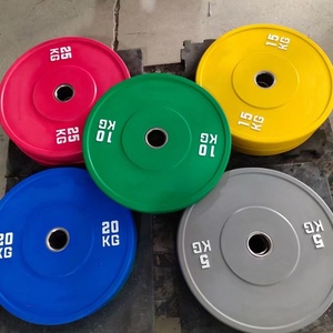 Customization Colorful Bumper <strong>Weight</strong> Barbell <strong>Plate</strong> 5kg 10kg 15kg 20kg 25kg Weightlifting <strong>Plates</strong> Gym Equipment - Product Image 5