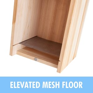 Ahşap kuş evi dışında Hummingbird evi bahçe ülke evler için ahşap kuşlar kafes ev - Product Image 4