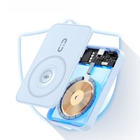 Venta caliente Mini cargador portátil al aire libre PD20W Banco de energía inalámbrico magnético de carga rápida para teléfonos celulares, relojes y auriculares