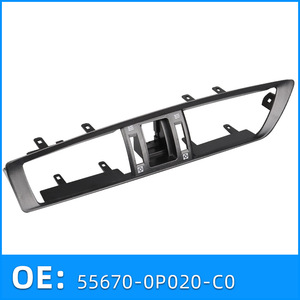 Toyota Reiz Dash Air Vent Panel 55670-0P020 <b>Plastic</b> <b>Frame</b> 2010-2017 Center Console Trim - Product Image 5