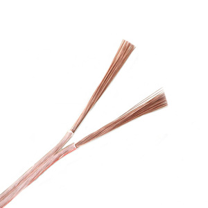 Alta calidad bajo ruido 18 19 20 awg <span class=keywords><strong>cable</strong></span> de altavoz <span class=keywords><strong>blanco</strong></span> plano <span class=keywords><strong>cable</strong></span> de audio - Product Image 6