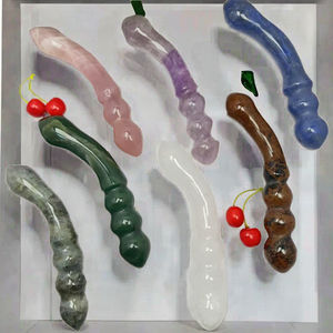 Kristal Kuarsa <span class=keywords><strong>Obsidian</strong></span> Alami Grosir, Dildo Kaca, <span class=keywords><strong>Penis</strong></span> Buatan Kristal, Tongkat Pijat Kristal, Kerajinan Kristal Lainnya - Product Image 3