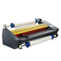 Mesin Laminasi Vertikal Byon FM-650 Baru, Penghapusan Film Satu Sentuhan, Lapisan 635mm Rapat Tanpa Gelembung, Tekanan Dapat Diatur, A3/A4