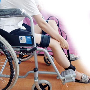 Cinturón de Asistencia para Movimiento de Piernas de Pacientes, Negro, Manual, para Uso en Silla de Ruedas, Soporte para Piernas - Product Image 1