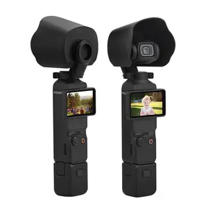 Lens Sun Hood For Pocket 3 Sunshade ABS High-Quality Case Prevent Glare Handheld Gimbal Camera Accessories DJI OSMO Pocket 3