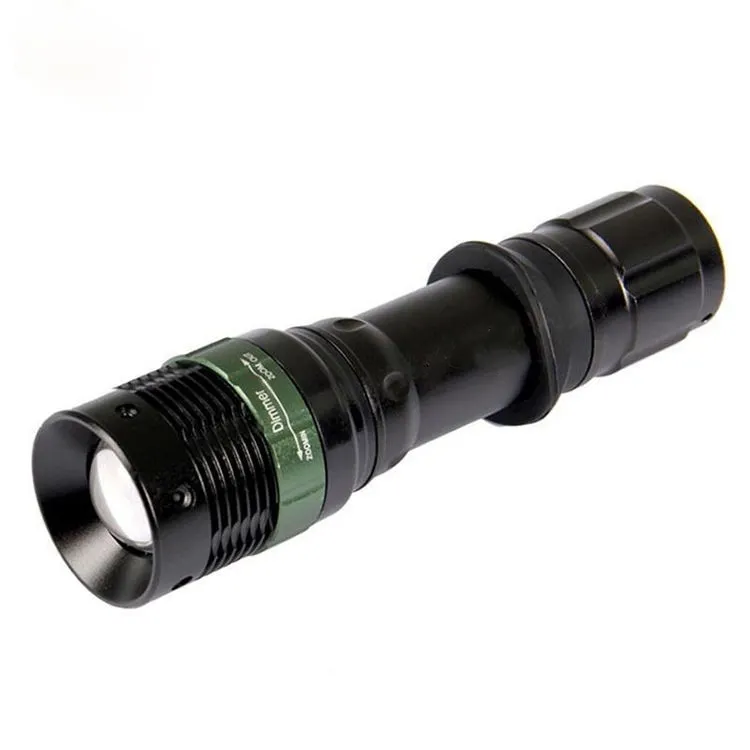 GOLDMORE1 High Power 2000LM XM-L T6 LED Zoomable 18650 Flashlight Torch Focus Lamp Ultrafire zoom dimmer led flashlight