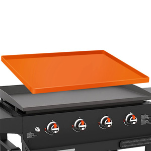 HOCUSG Silicone Grill Mat For Griddle Outdoor Camping High Temp Resistant Easy Clean Protective Cover - Product Image 2