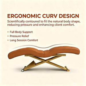 Luxury Modern Gold Salon Furniture 1 Motor Electric Facial Beauty Massage Bed Cosmetic <b>Table</b> Chair Facial Spa Lash Bed - Product Image 3