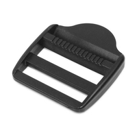 Boucles de verrouillage d'échelle en plastique 2 "boucle de curseur d'échelle pour sangle de sac à dos Clip de sangle en nylon remplacement Camping en plein air