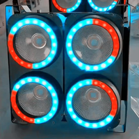 AOPU 4 yeux Led Warm Par Cob Stage Blinder Light Dmx Audience Effect Audience Light Blinder pour Concert