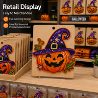 Parche Termoadhesivo de Lentejuelas Bordadas de Halloween, Insignia Personalizada de Calabaza para Chaquetas, Mochilas, Sombreros, Programas de Regalos de Temporada