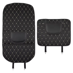 Защитная Накладка для задних сидений, 2 упаковки, высококачественный тканевый чехол для передних кожаных сидений автомобиля, защита без запаха - Product Image 6