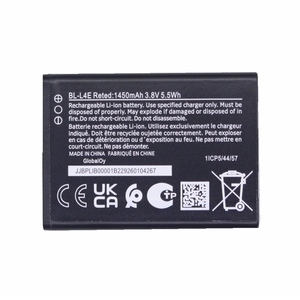 Batería de Repuesto BL-L4E de 1450mAh para Nokia 2260 2660 Flip TA-1480 CE RoHS, Venta al Por Mayor, Alta Calidad, 0 Ciclos - Product Image 3