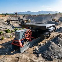 Großkapazitäts-6S-Schütteltisch: Vibrationsseparator für die Goldkonzentration aus Seifengold und Gesteinsgold im Bergbau-Workflow
