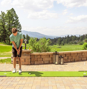 Tapis de <span class=keywords><strong>golf</strong></span> d'intérieur, tapis de frappe, <span class=keywords><strong>mini</strong></span>-<span class=keywords><strong>golf</strong></span> d'entraînement, équipement de simulation de <span class=keywords><strong>golf</strong></span> portable - Product Image 2