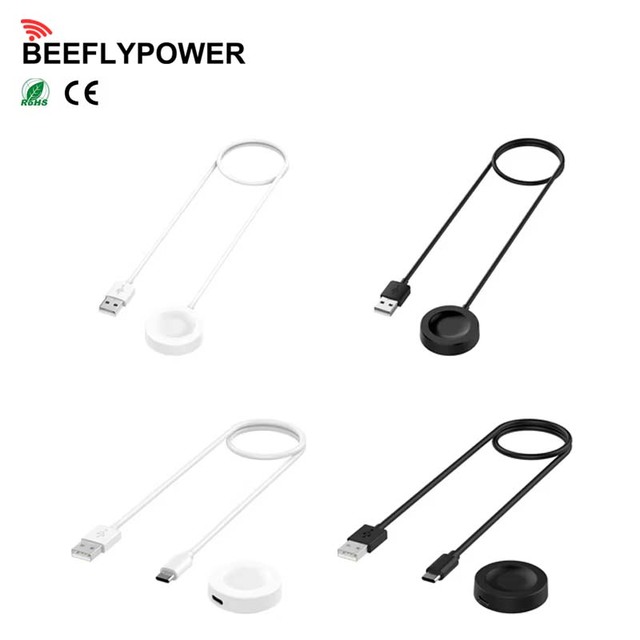 BEEFLYPOWER Factory Price USB Charger Adapter Durable TPE Cable for Huawei Watch GT 5 46mm 41mm SmartWatch Charging Station